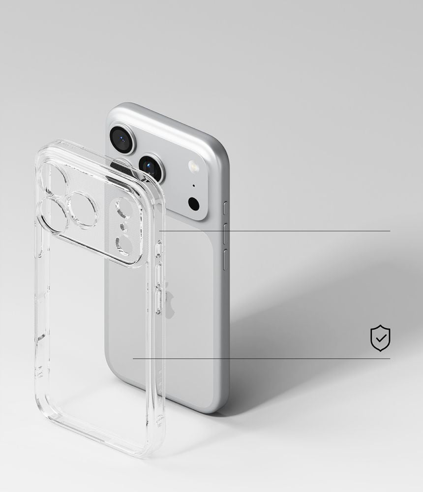 Ringke iPhone 18 Pro Max / iPhone 17 Pro Max - Σκληρή Θήκη με Πλαίσιο Σιλικόνης - Fusion - Διάφανη