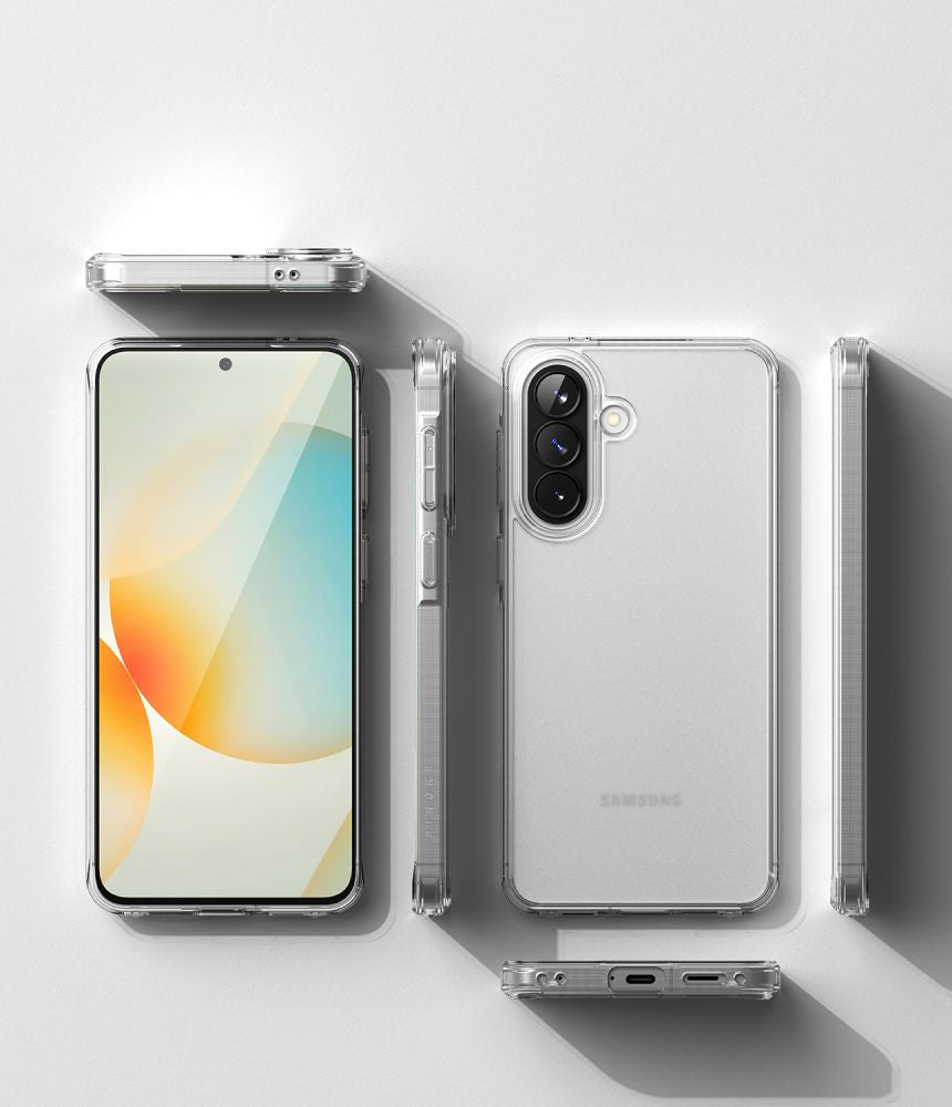 Ringke Samsung Galaxy A57 5G - Σκληρή Θήκη με Πλαίσιο Σιλικόνης - Fusion - Matte Clear