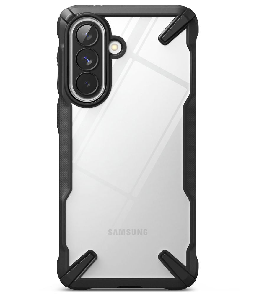 Ringke Samsung Galaxy A57 5G - Σκληρή Θήκη με Πλαίσιο Σιλικόνης - Fusion X - Διάφανη / Black