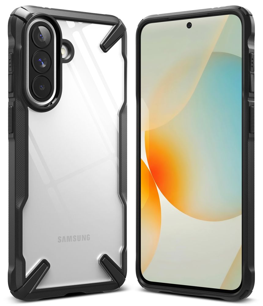 Ringke Samsung Galaxy A57 5G - Σκληρή Θήκη με Πλαίσιο Σιλικόνης - Fusion X - Διάφανη / Black