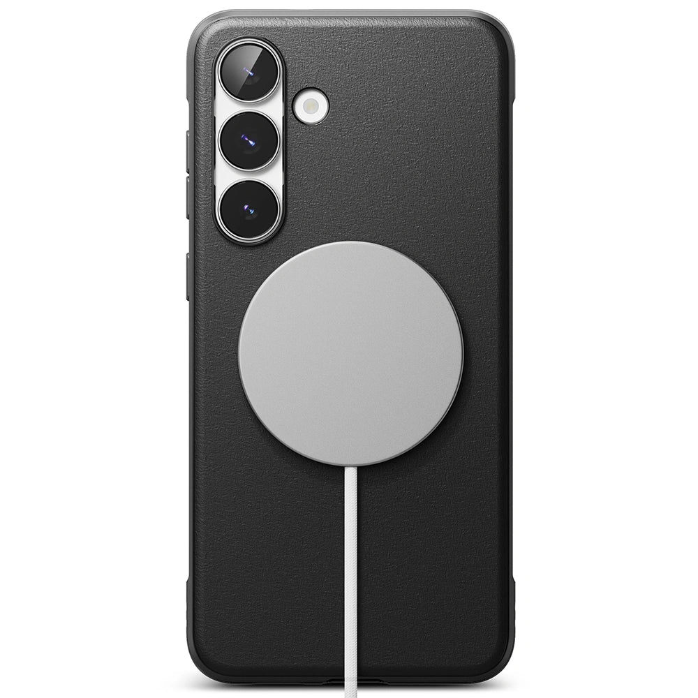 Ringke Samsung Galaxy S25 FE - Onyx Magnetic - Θήκη Σιλικόνης με MagSafe - Black