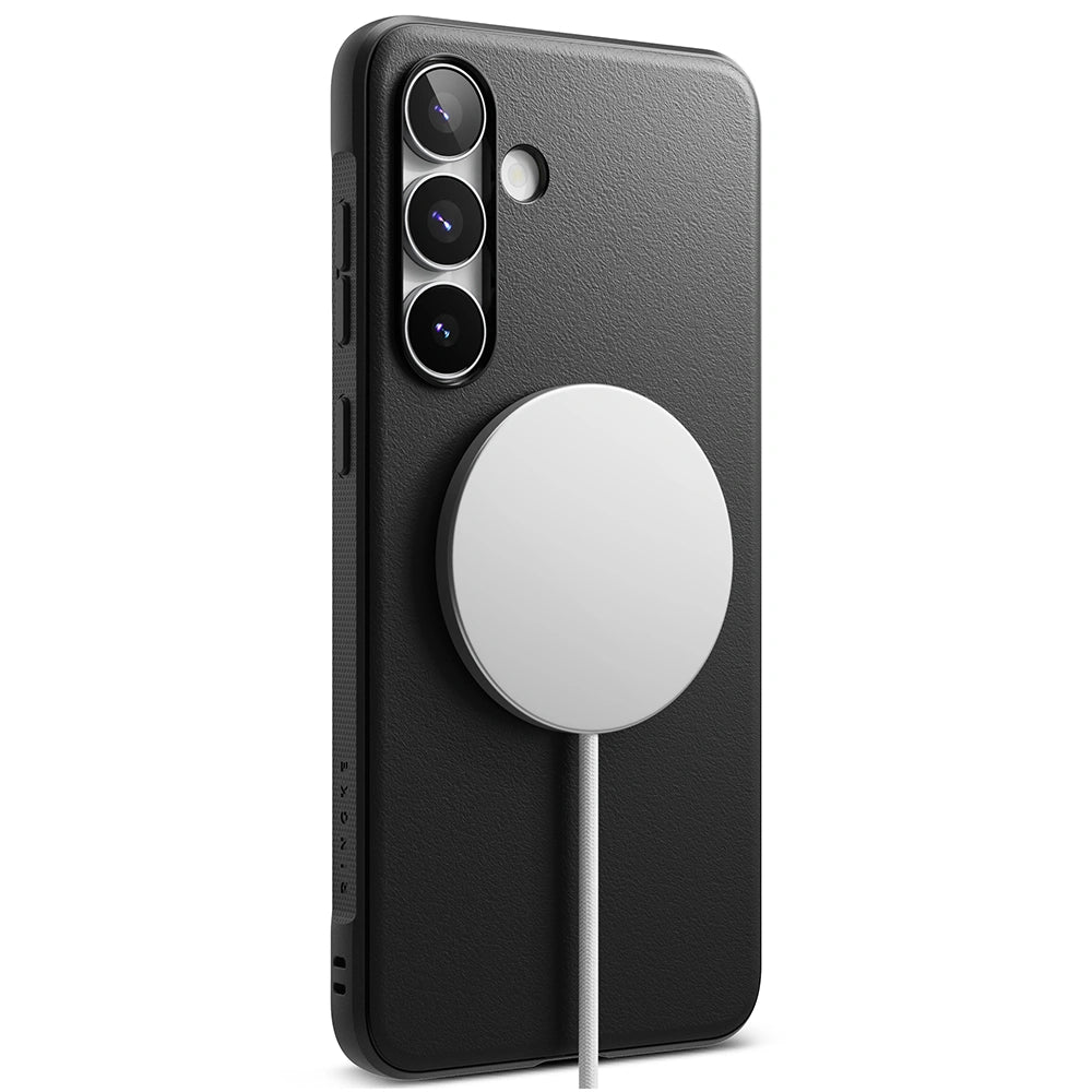 Ringke Samsung Galaxy S25 FE - Onyx Magnetic - Θήκη Σιλικόνης με MagSafe - Black