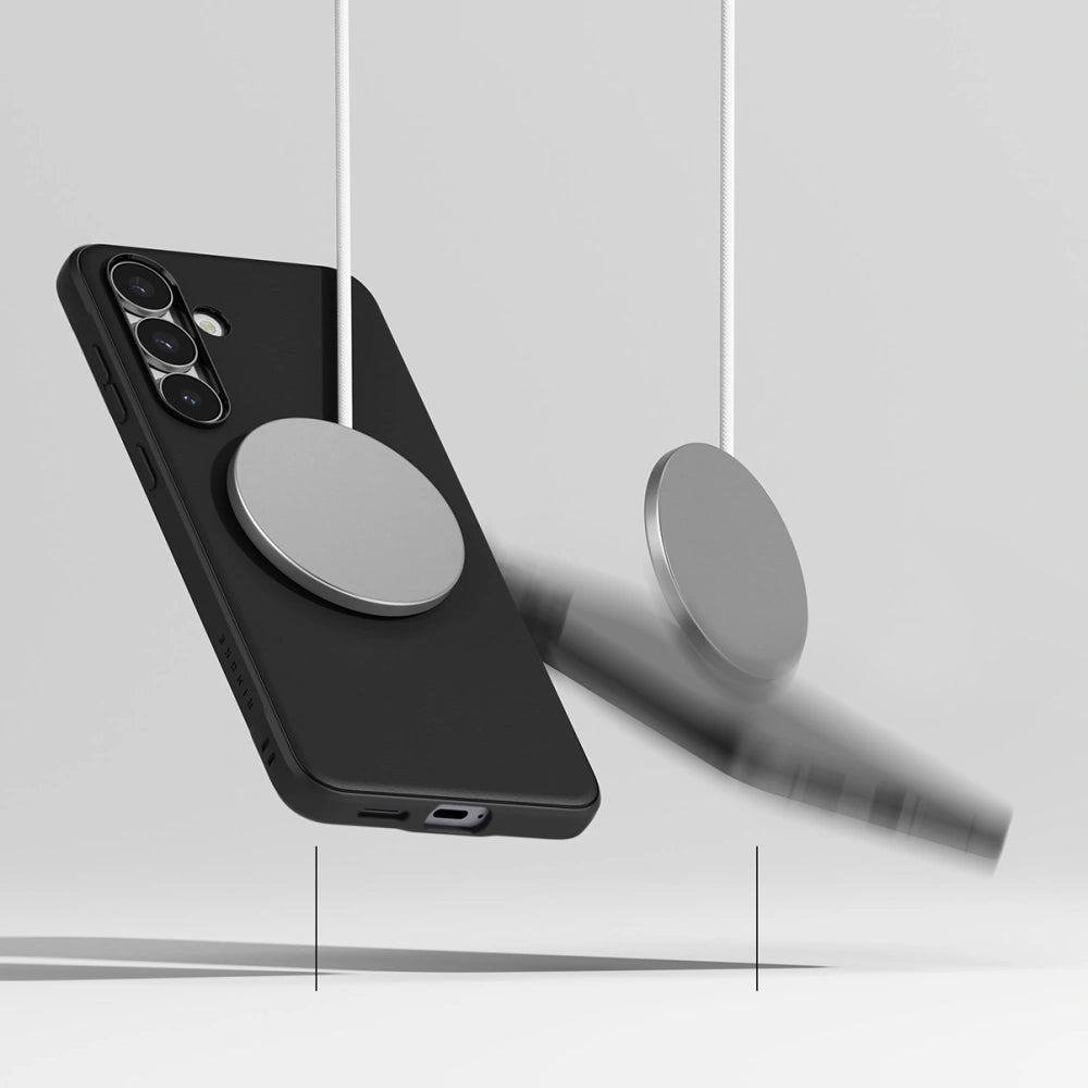 Ringke Samsung Galaxy S25 FE - Onyx Magnetic - Θήκη Σιλικόνης με MagSafe - Black