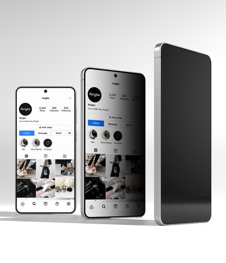 Ringke Samsung Galaxy S26 Plus - Case Friendly Αντιχαρακτικό Γυαλί Οθόνης - Easy Slide - 2 Τεμάχια - Privacy