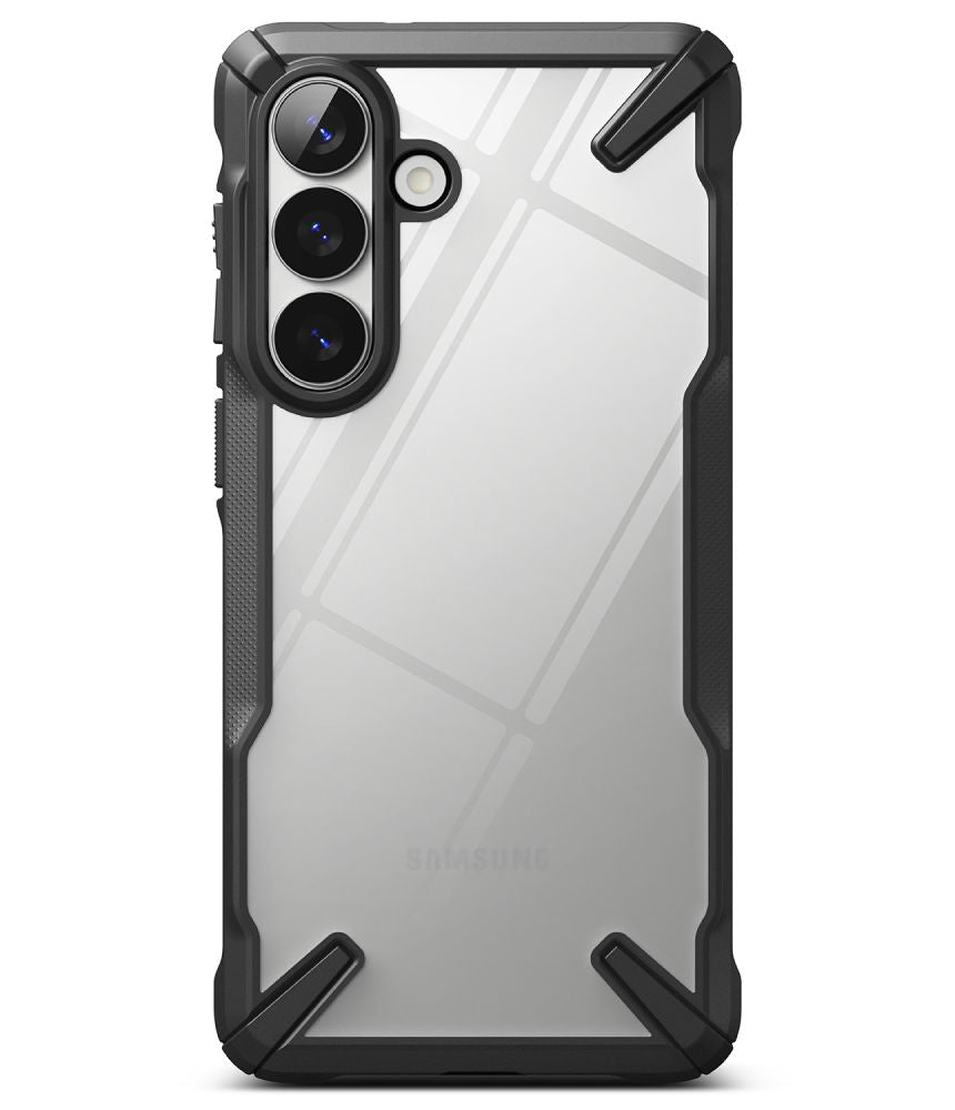 Ringke Samsung Galaxy S26 - Σκληρή Θήκη με Πλαίσιο Σιλικόνης - Fusion X - Διάφανη / Black