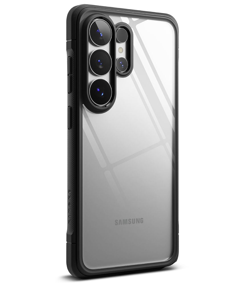 Ringke Samsung Galaxy S26 Ultra - Σκληρή Θήκη με Πλαίσιο Σιλικόνης - Fusion Bold - Black / Clear