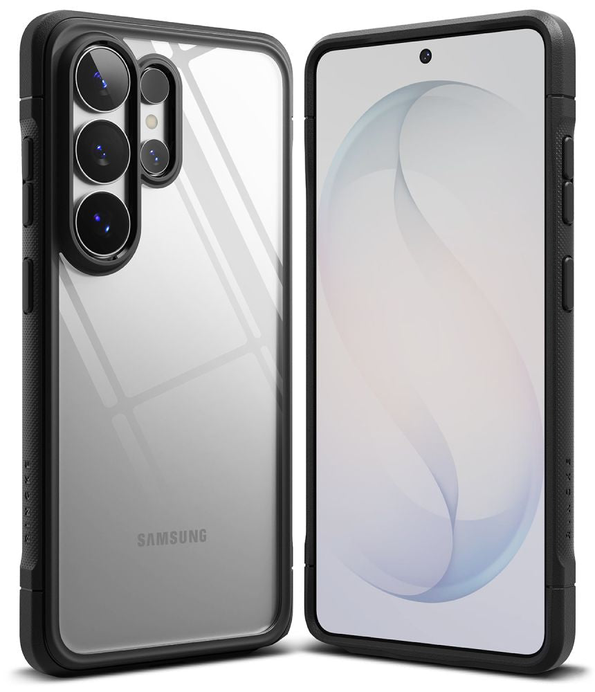 Ringke Samsung Galaxy S26 Ultra - Σκληρή Θήκη με Πλαίσιο Σιλικόνης - Fusion Bold - Black / Clear