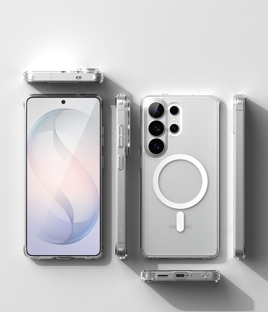 Ringke Samsung Galaxy S26 Ultra - Σκληρή Θήκη με Πλαίσιο Σιλικόνης και MagSafe - Fusion Magnetic - Matte Clear