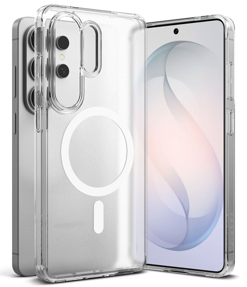 Ringke Samsung Galaxy S26 Ultra - Σκληρή Θήκη με Πλαίσιο Σιλικόνης και MagSafe - Fusion Magnetic - Matte Clear