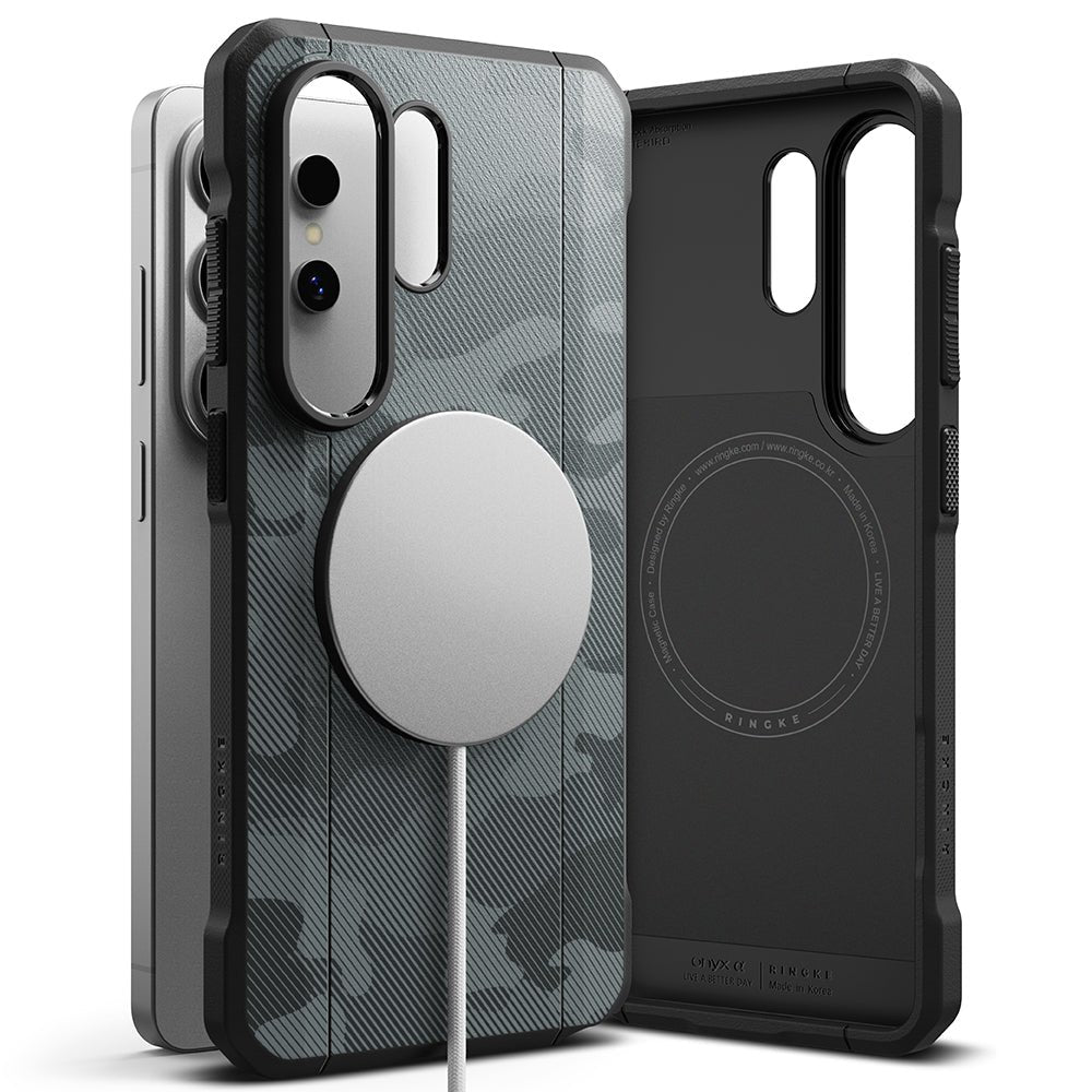 Ringke Samsung Galaxy S26 Ultra - Θήκη Σιλικόνης - Onyx Alpha MagSafe - Camo Black