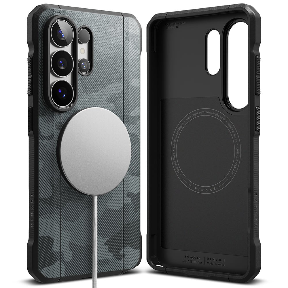 Ringke Samsung Galaxy S26 Ultra - Θήκη Σιλικόνης - Onyx Alpha MagSafe - Camo Black