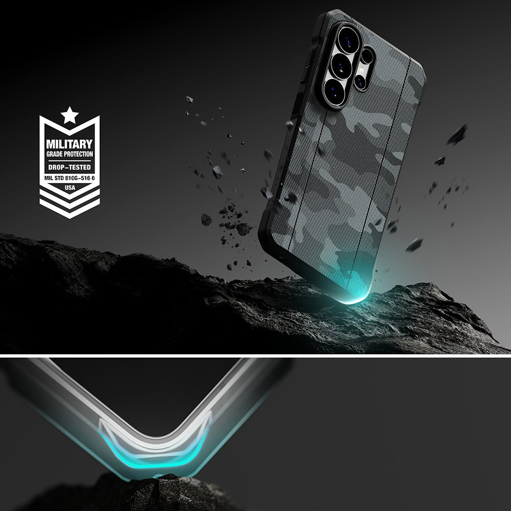 Ringke Samsung Galaxy S26 Ultra - Θήκη Σιλικόνης - Onyx Alpha MagSafe - Camo Black