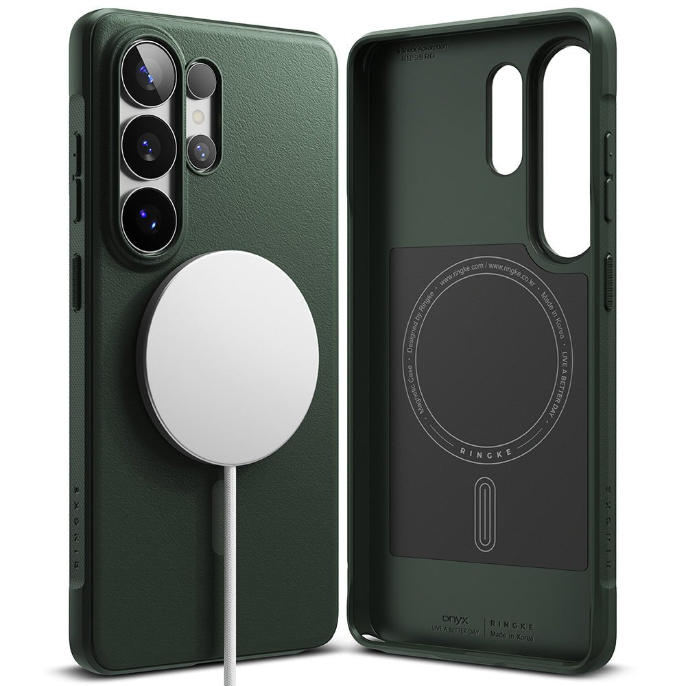 Ringke Samsung Galaxy S26 Ultra - Θήκη Σιλικόνης - Onyx MagSafe - Dark Green