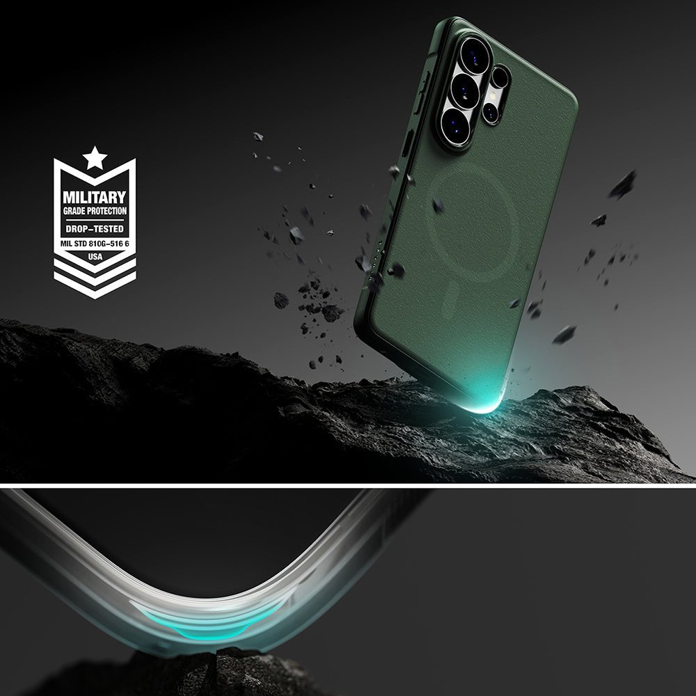 Ringke Samsung Galaxy S26 Ultra - Θήκη Σιλικόνης - Onyx MagSafe - Dark Green