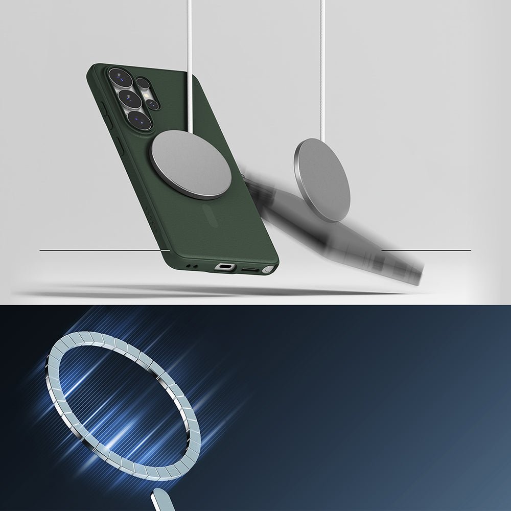 Ringke Samsung Galaxy S26 Ultra - Θήκη Σιλικόνης - Onyx MagSafe - Dark Green