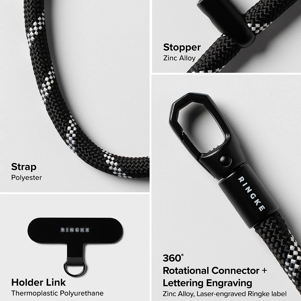 Ringke Universal Λουράκι Κινητού για τον Καρπό - Lanyard Strap - Mocha Mousse