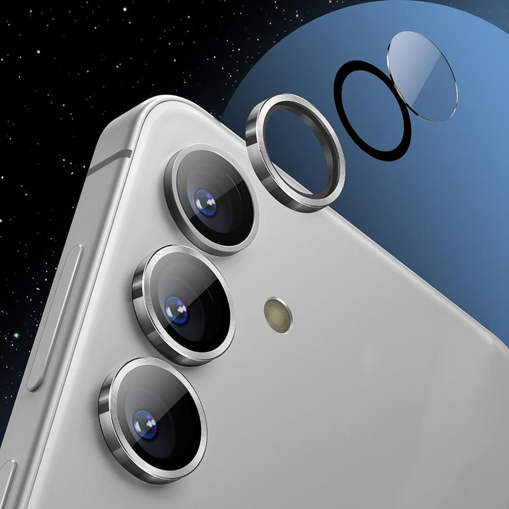 Lito Samsung Galaxy S25 Plus - S+ Camera Glass Protector - Αντιχαρακτικό Γυαλί για την Κάμερα - Silver