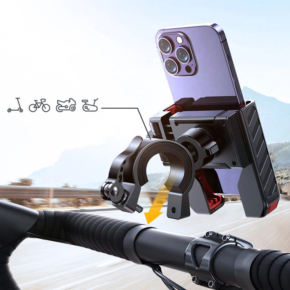 Joyroom Universal Βάση Κινητού για Ποδήλατο - Black - JR - ZS266