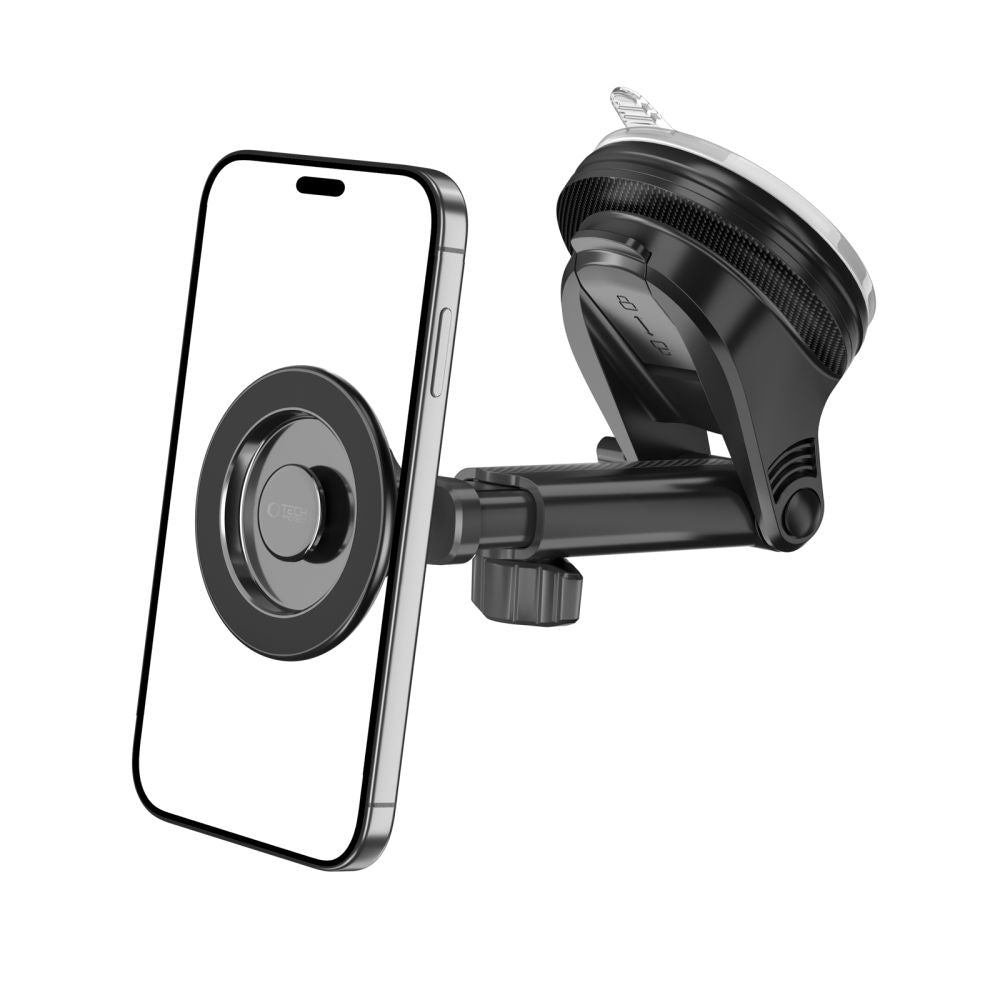 Tech - Protect N58 Μαγνητική MagSafe Βάση Αυτοκινήτου για το Ταμπλό και τον Αεραγωγό - Black