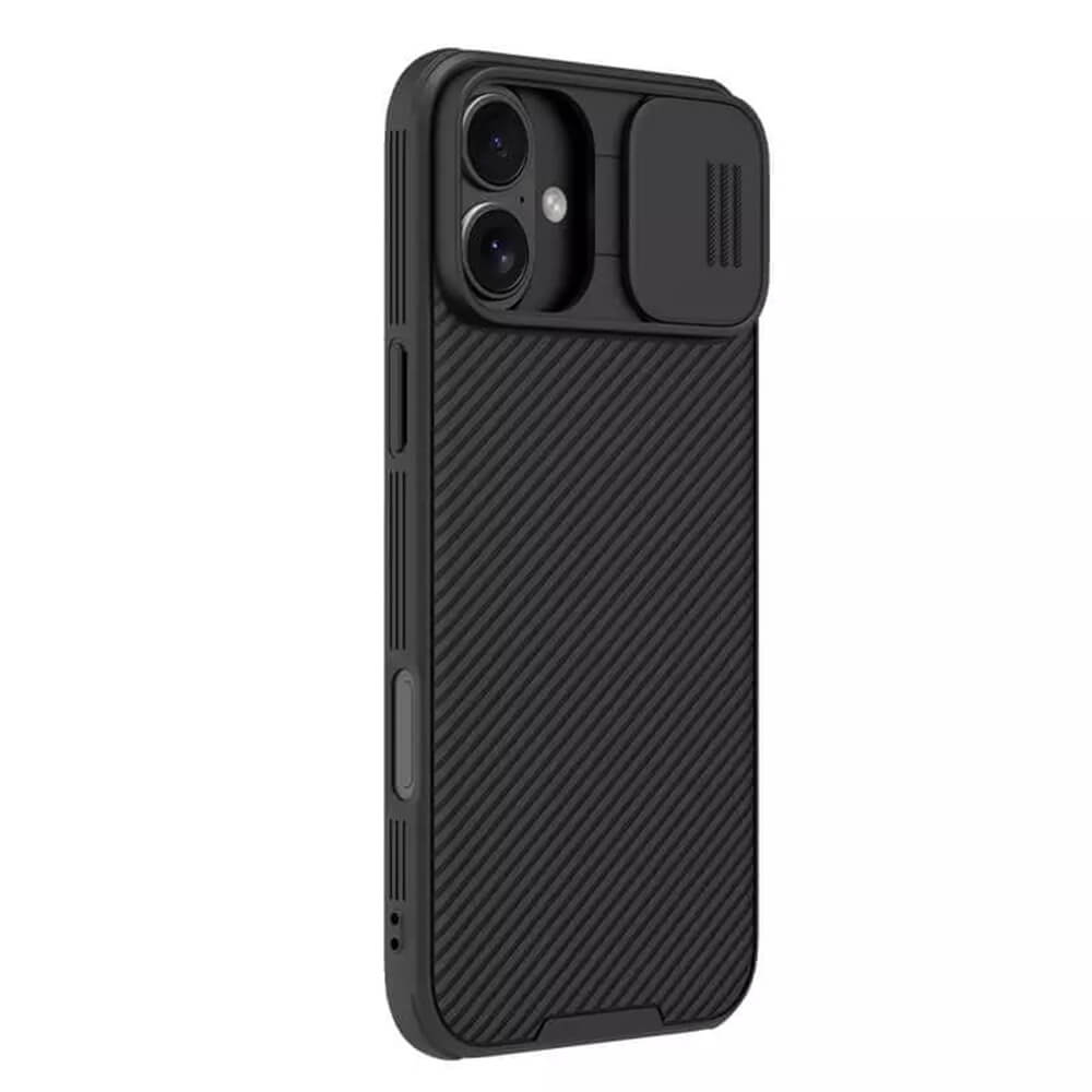 Nillkin iPhone 16 Plus CamShield Pro Magnetic Σκληρή Θήκη με Κάλυμμα για την Κάμερα και MagSafe - Black