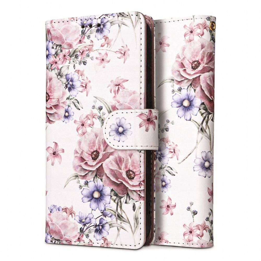 Tech - Protect Samsung Galaxy A55 5G Θήκη Πορτοφόλι Stand από Δερματίνη - Blossom Flower