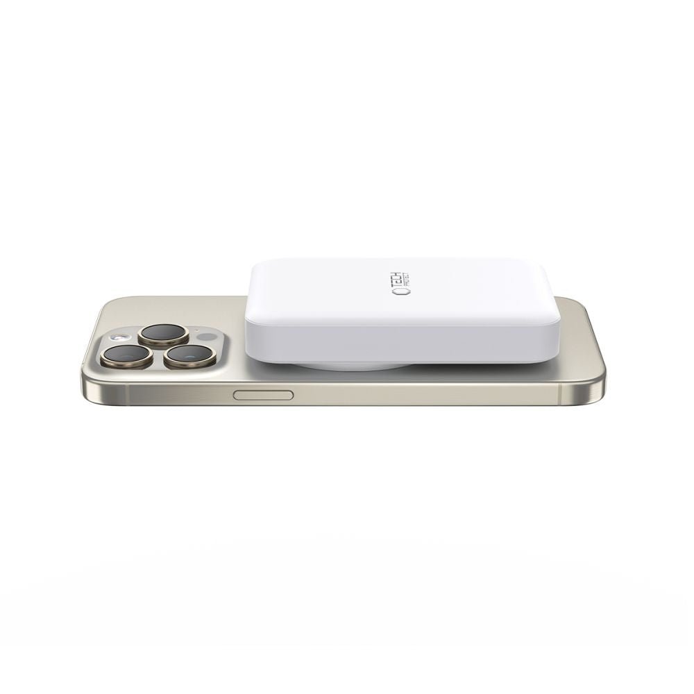 Tech - Protect PB11 Lifemag MagSafe PowerBank Μαγνητικό PowerBank Κινητού 10000 mAh - White