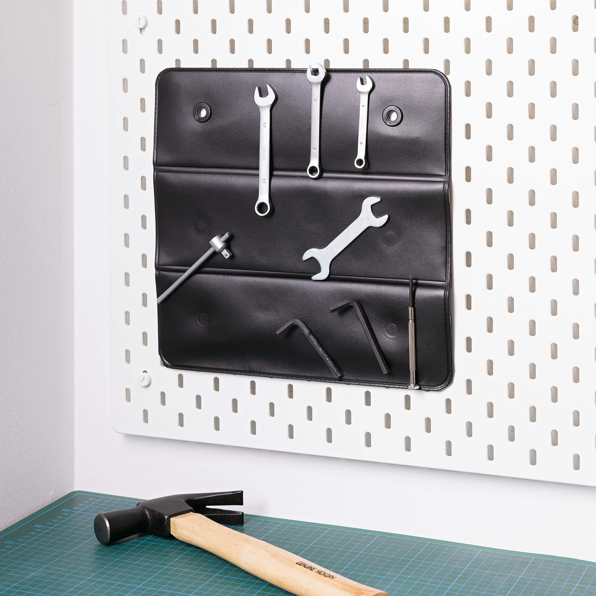 Navaris Μαγνητική Βάση Στήριξης Εργαλείων - 30 x 30 cm - Black - 55716.01