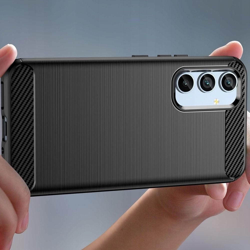 Tech - Protect Samsung Galaxy A34 5G Θήκη Rugged Carbon TPU - Black