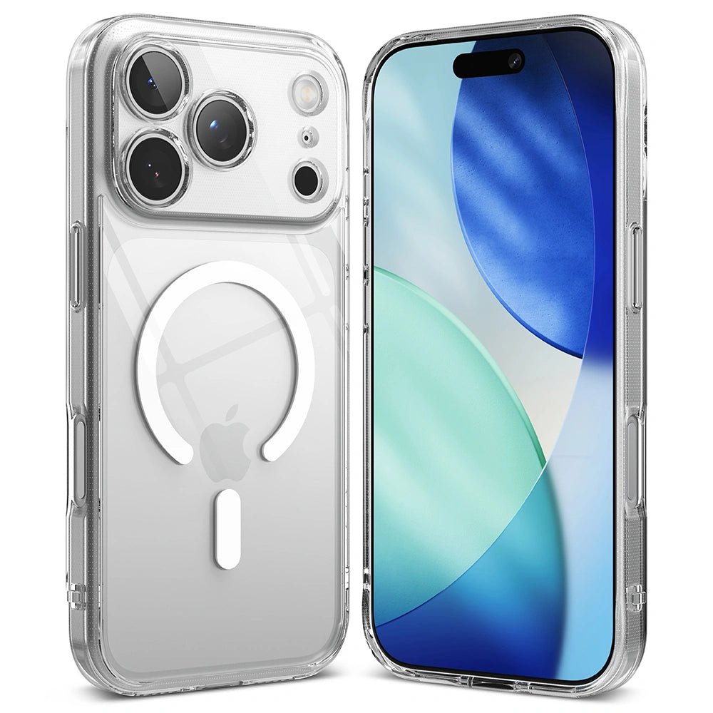Ringke iPhone 17 Pro Max - Fusion Magnetic - Σκληρή Θήκη με Πλαίσιο Σιλικόνης και MagSafe - Διάφανη