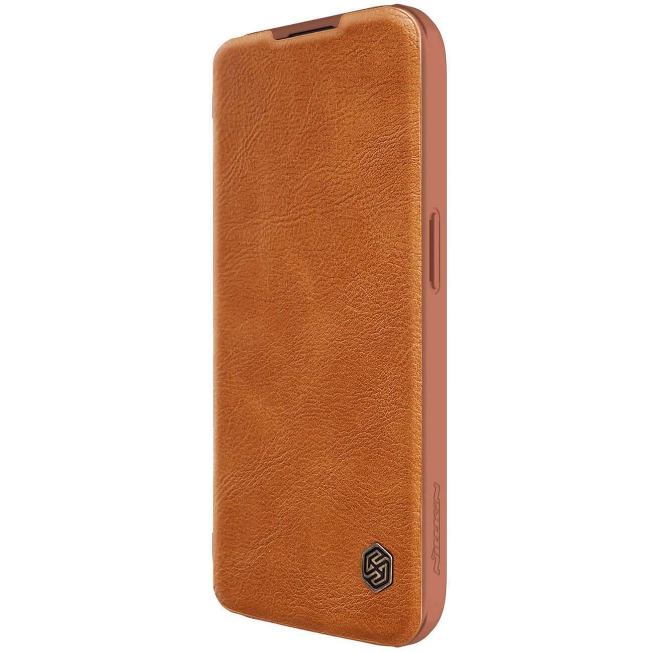 Nillkin iPhone 15 Pro Qin Pro Leather Θήκη Βιβλίο με Κάλυμμα για την Κάμερα - Brown
