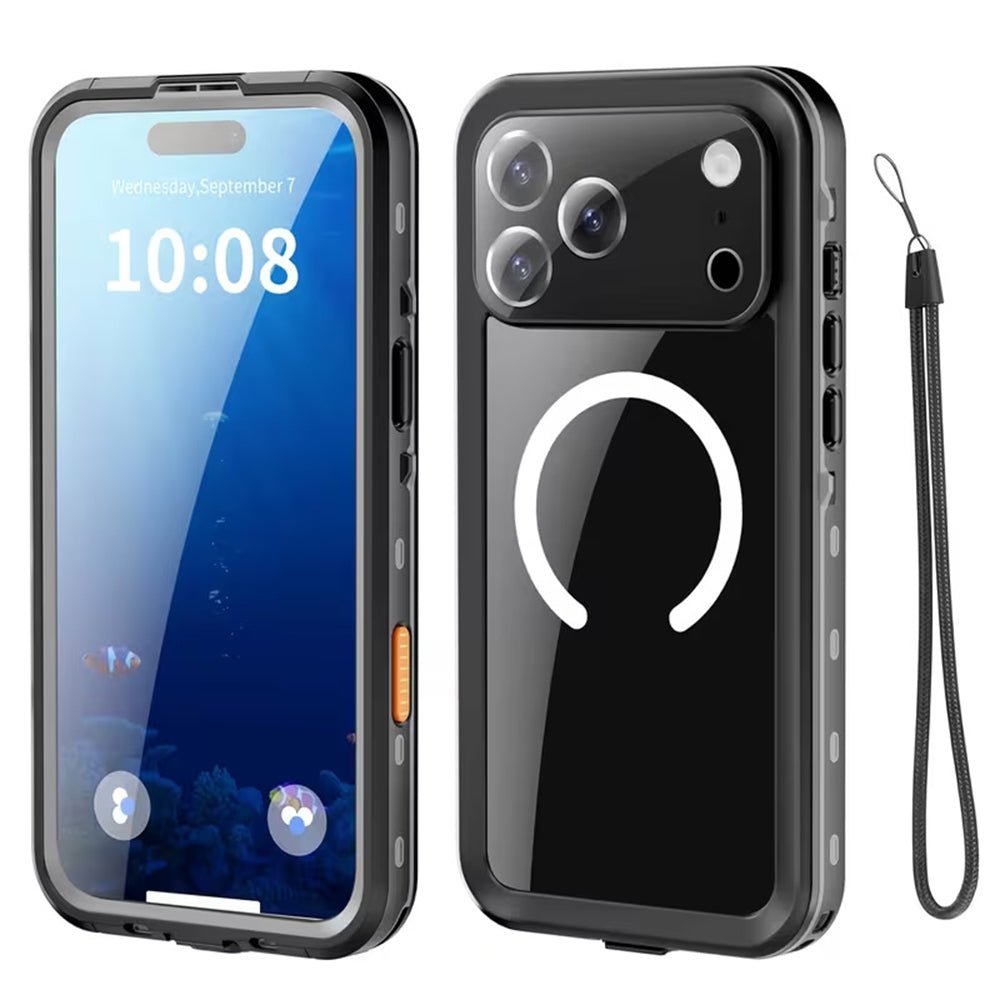 ShellBox iPhone 18 Pro / iPhone 17 Pro - Αδιάβροχη Θήκη IP68 - Black