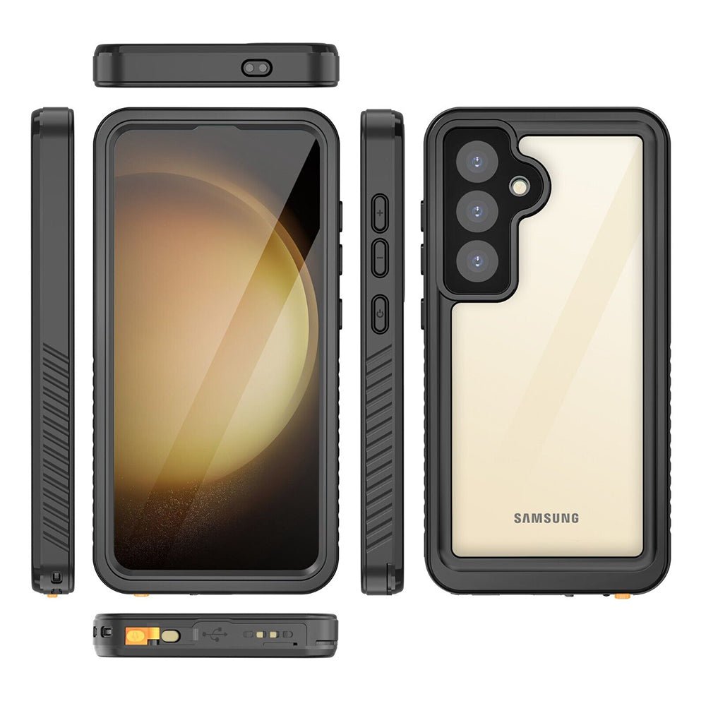 ShellBox Samsung Galaxy S24 Plus - Αδιάβροχη Θήκη IP68 - Black