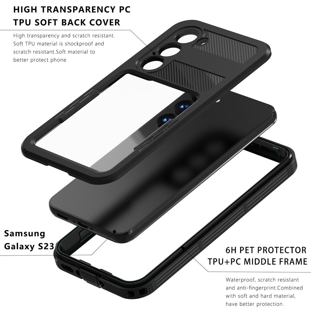 ShellBox Samsung Galaxy S26 Plus - Αδιάβροχη Θήκη IP68 - Black