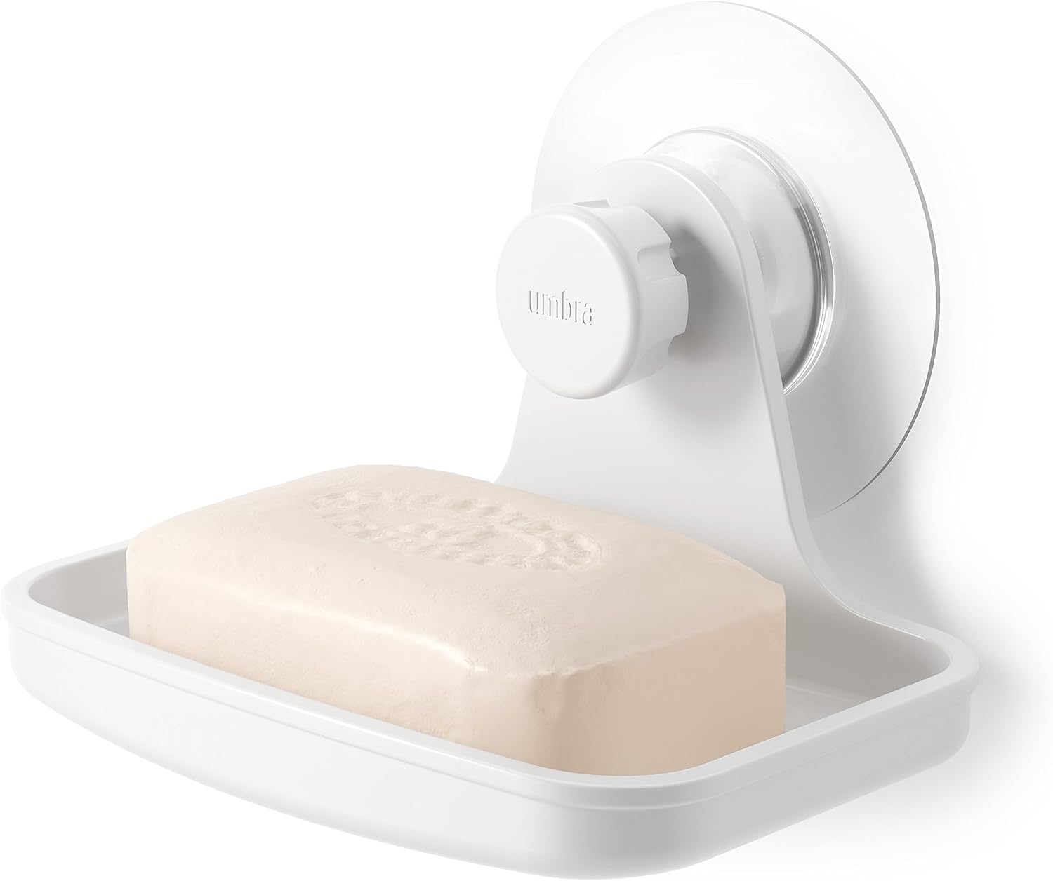Umbra Flex Σαπουνοθήκη με Αυτοκόλλητη Βάση - White