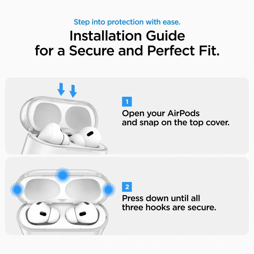 Spigen AirPods Pro 3 - Θήκη Σιλικόνης - Liquid Crystal - Crystal Clear