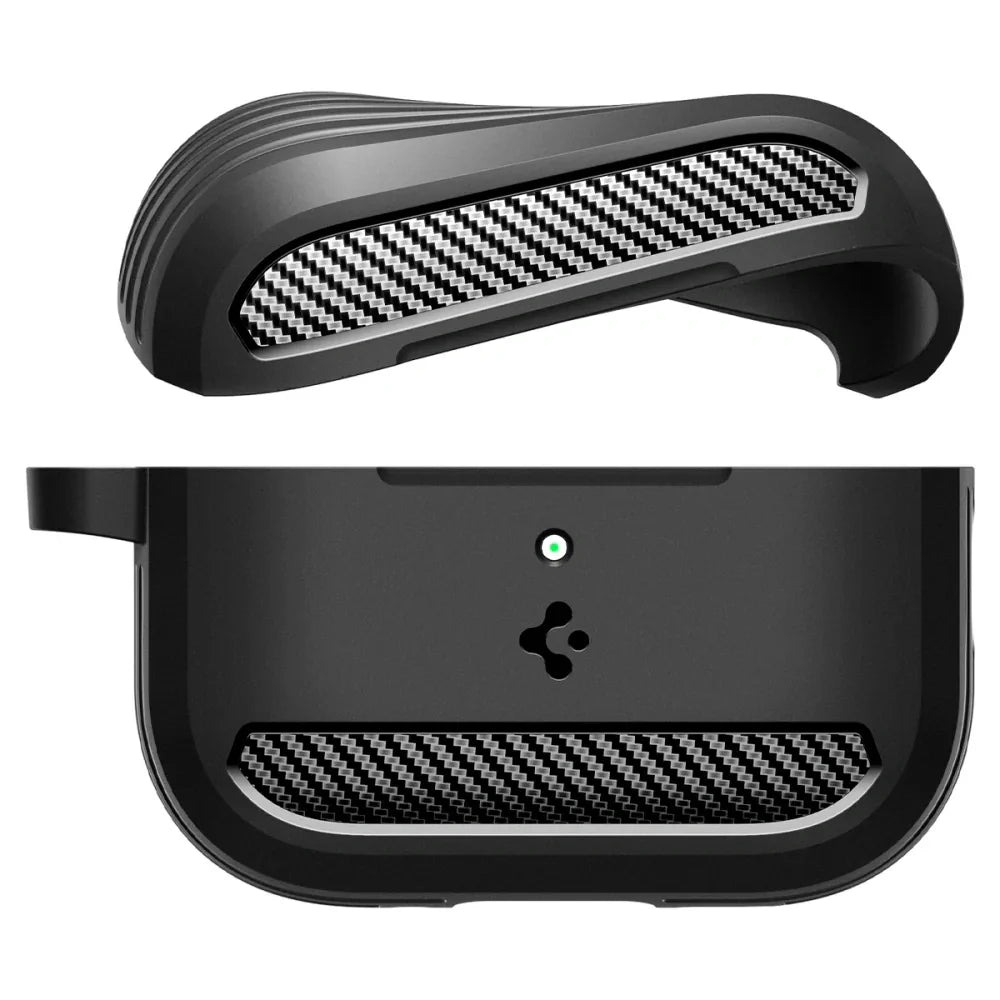Spigen AirPods Pro 3 Θήκη Σιλικόνης - Rugged Armor - Matte Black