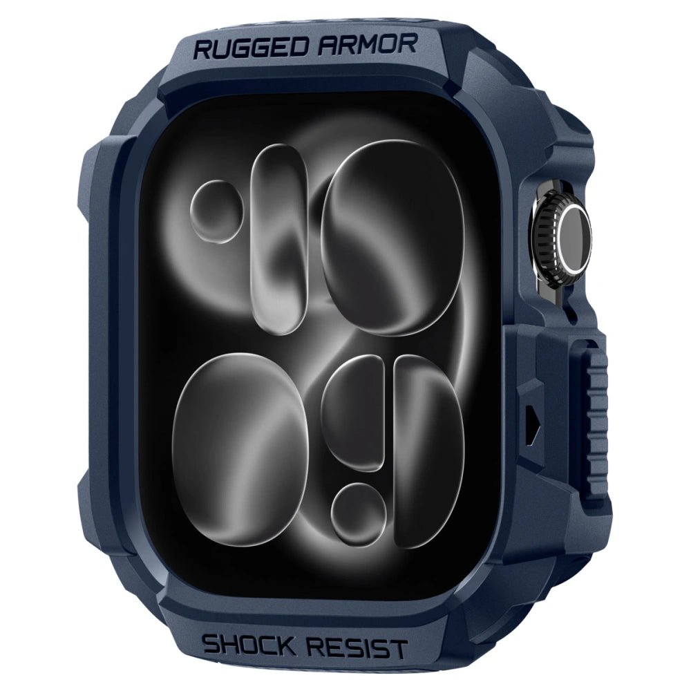 Spigen Θήκη Apple Watch 10/11 - 42mm - Rugged Armor V2 - Navy Blue