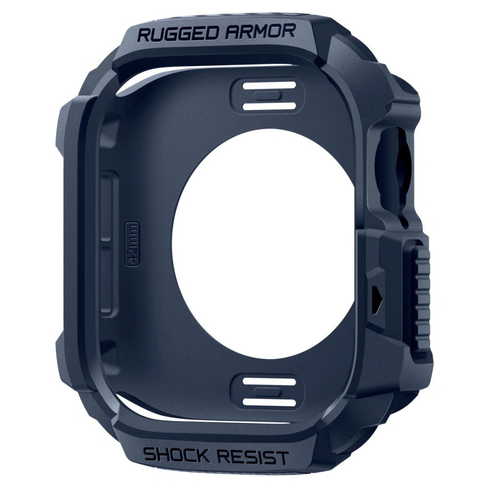 Spigen Θήκη Apple Watch 10/11 - 42mm - Rugged Armor V2 - Navy Blue
