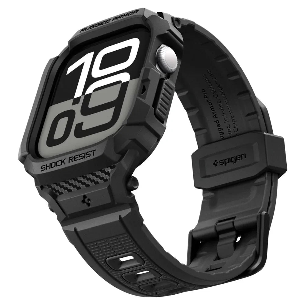 Spigen Λουράκι Apple Watch 10/11 - 42mm - Rugged Armor Pro V2 - Matte Black