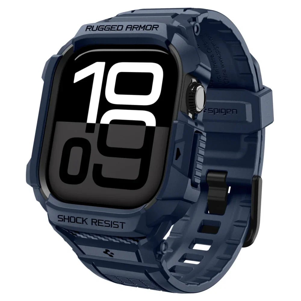 Spigen Λουράκι Apple Watch 10/11 - 42mm - Rugged Armor Pro V2 - Navy Blue