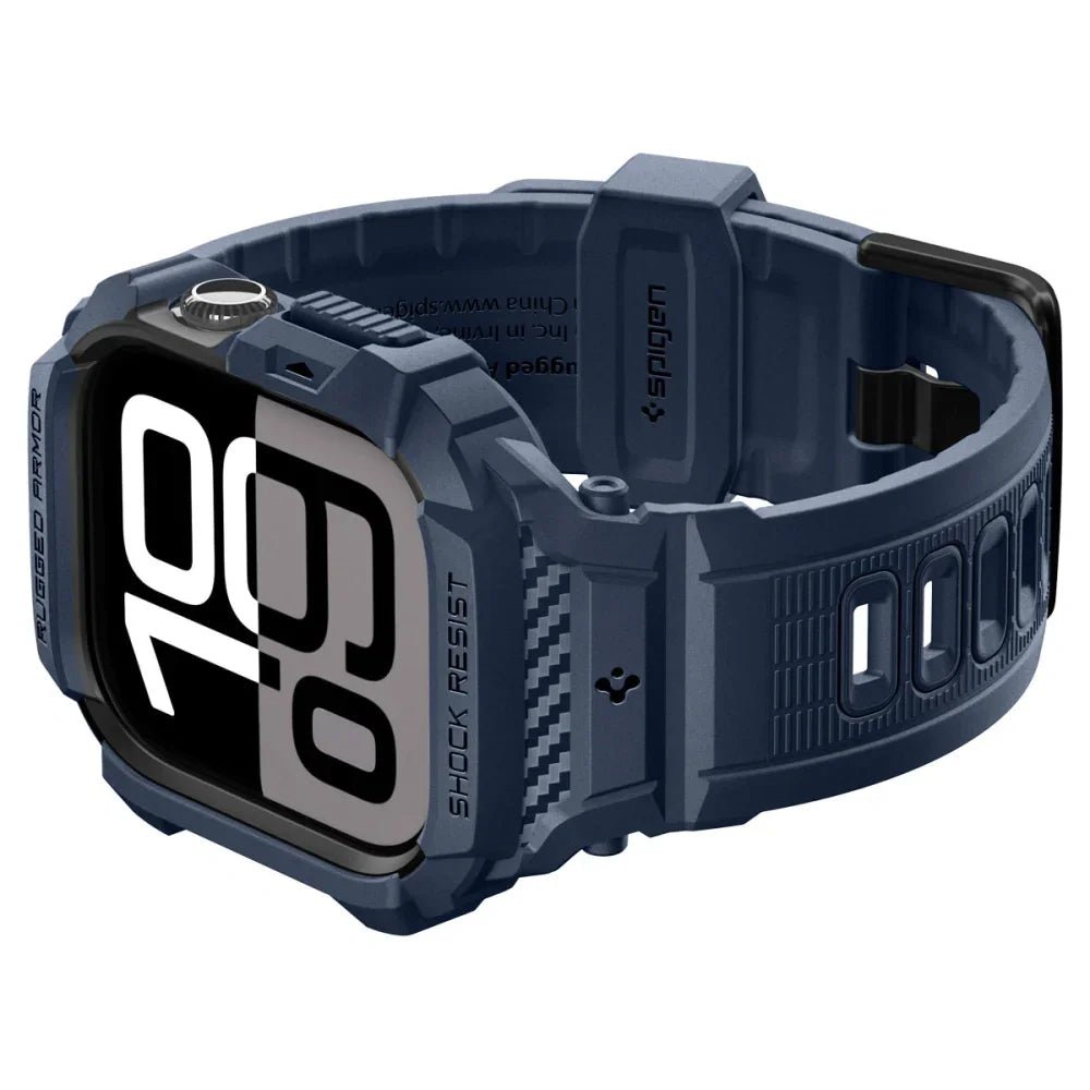 Spigen Λουράκι Apple Watch 10/11 - 42mm - Rugged Armor Pro V2 - Navy Blue