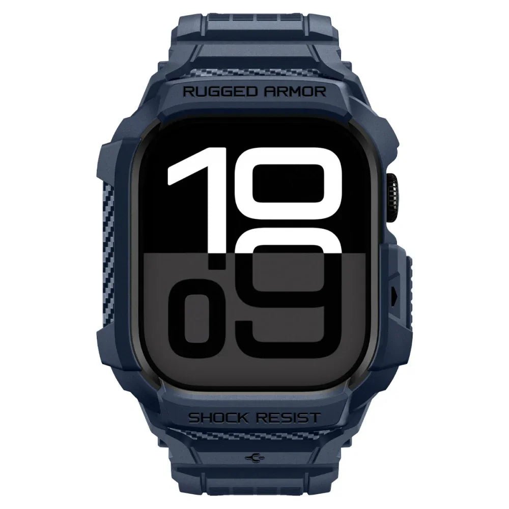 Spigen Λουράκι Apple Watch 10/11 - 42mm - Rugged Armor Pro V2 - Navy Blue