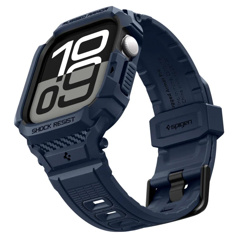 Spigen Λουράκι Apple Watch 10/11 - 42mm - Rugged Armor Pro V2 - Navy Blue