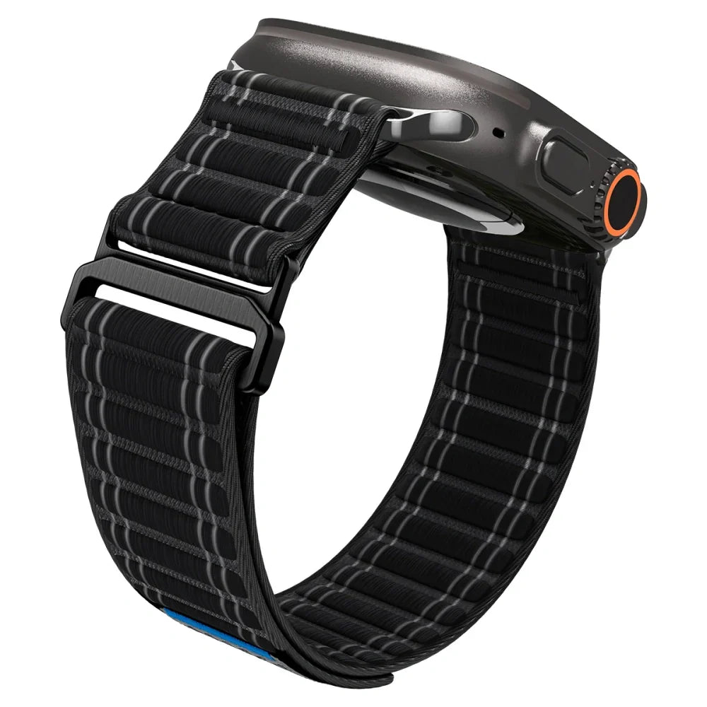 Spigen Λουράκι Apple Watch 8/9/10/11 - SE (1/2/3) - Ultra (1/2/3) – 44/45/46/49mm - WBF0 - Black