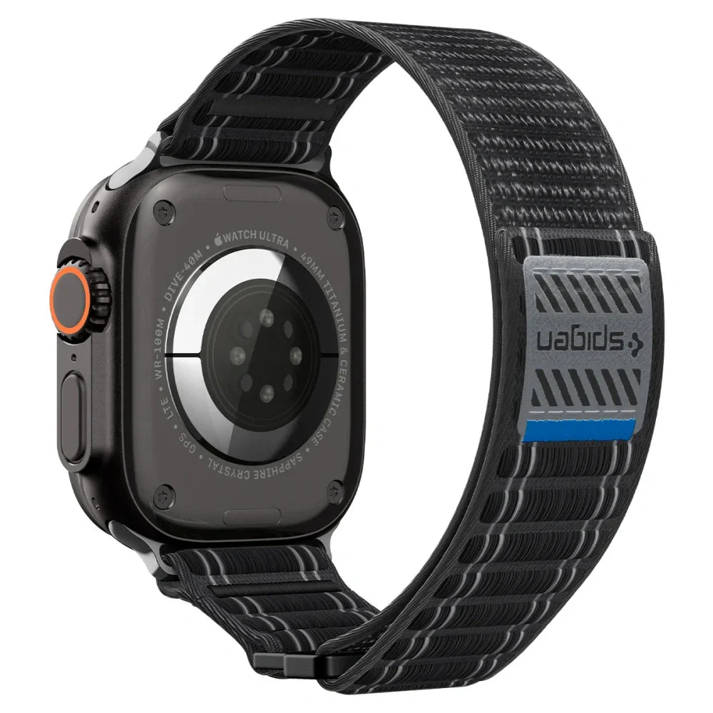 Spigen Λουράκι Apple Watch 8/9/10/11 - SE (1/2/3) - Ultra (1/2/3) – 44/45/46/49mm - WBF0 - Black