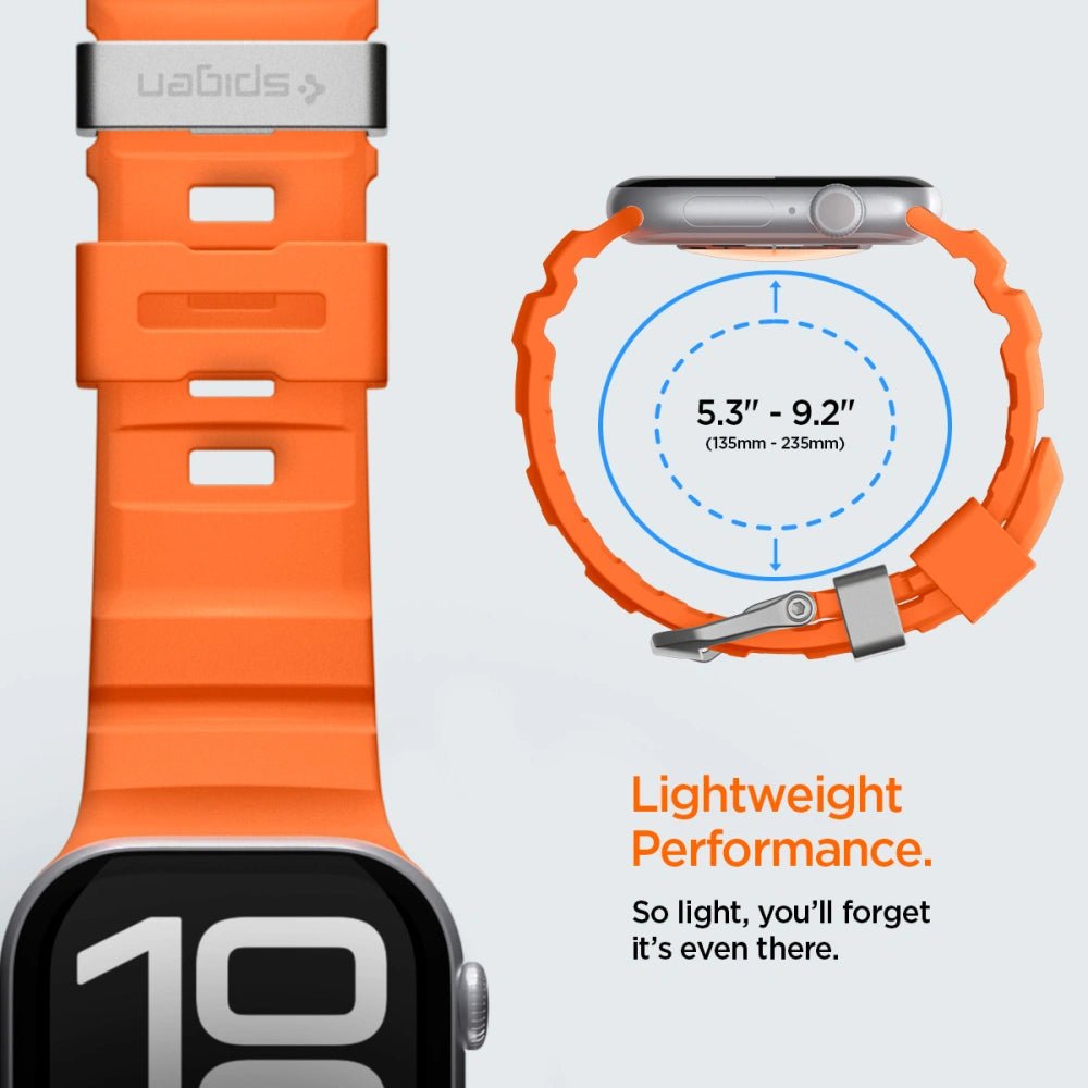 Spigen Λουράκι Apple Watch 8/9/10/11 - SE (1/2/3) - Ultra (1/2/3) – 44/45/46/49mm - WBS2 - Orange