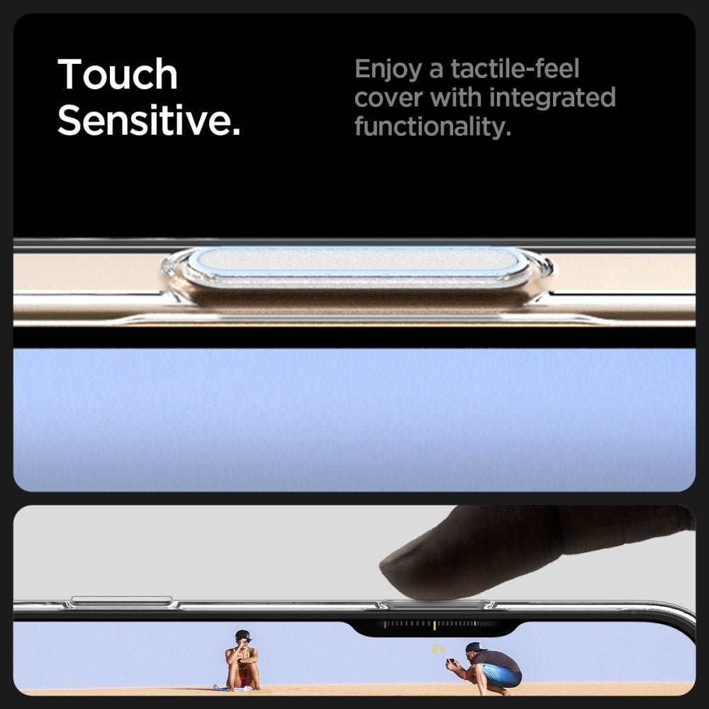 Spigen iPhone 16 Pro - Σκληρή Θήκη με MagSafe - Thin Fit T Mag - Clear / White