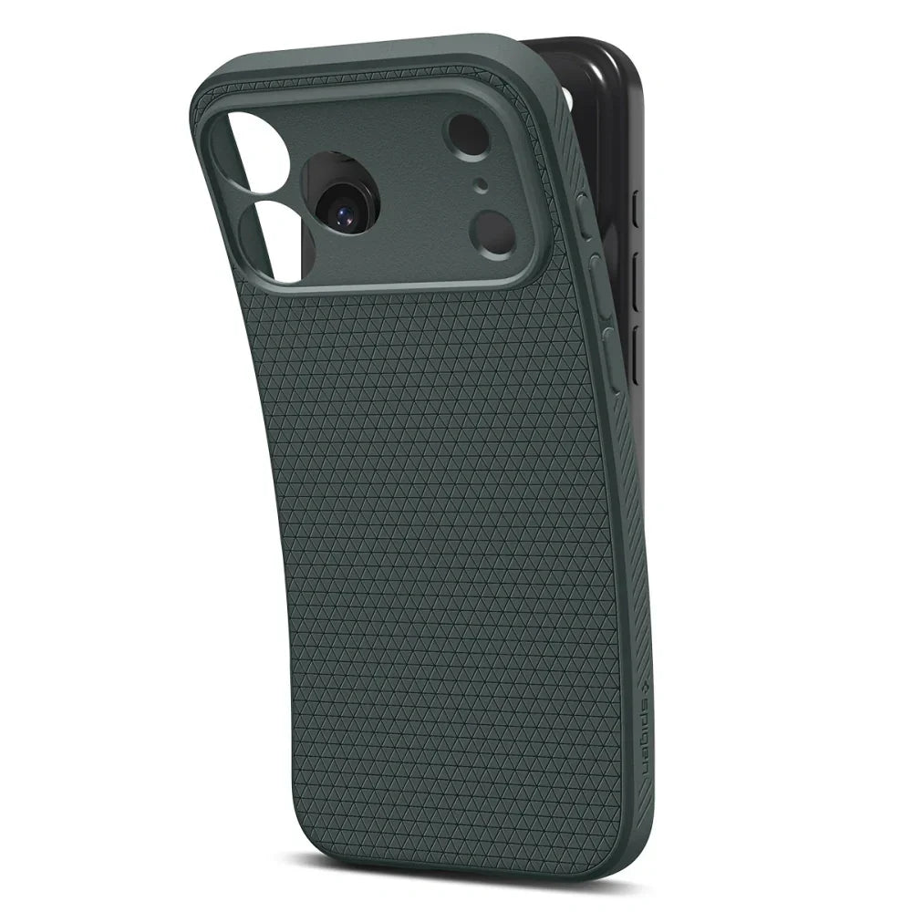 Spigen iPhone 17 Pro - Liquid Air - Θήκη Σιλικόνης - Abyss Green