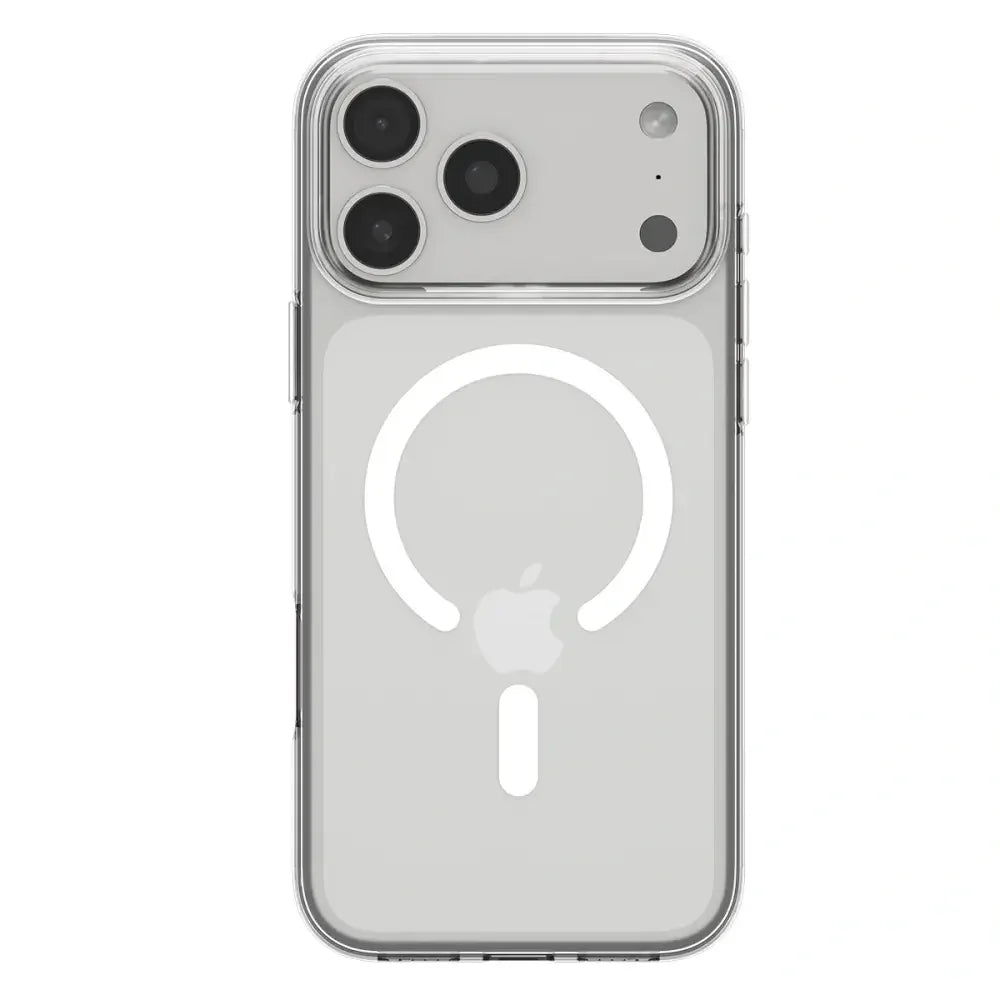 Spigen iPhone 17 Pro Max - Liquid Crystal Mag - Θήκη Σιλικόνης με MagSafe - Clear / White