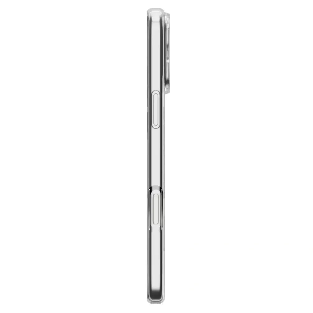 Spigen iPhone 17 Pro Max - Liquid Crystal Mag - Θήκη Σιλικόνης με MagSafe - Clear / White